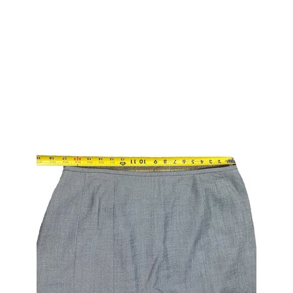Isabella Suits Skirt Suit Set Grey Pleated Skirt Size 14W 14 W One Button Career - Picture 10 of 10